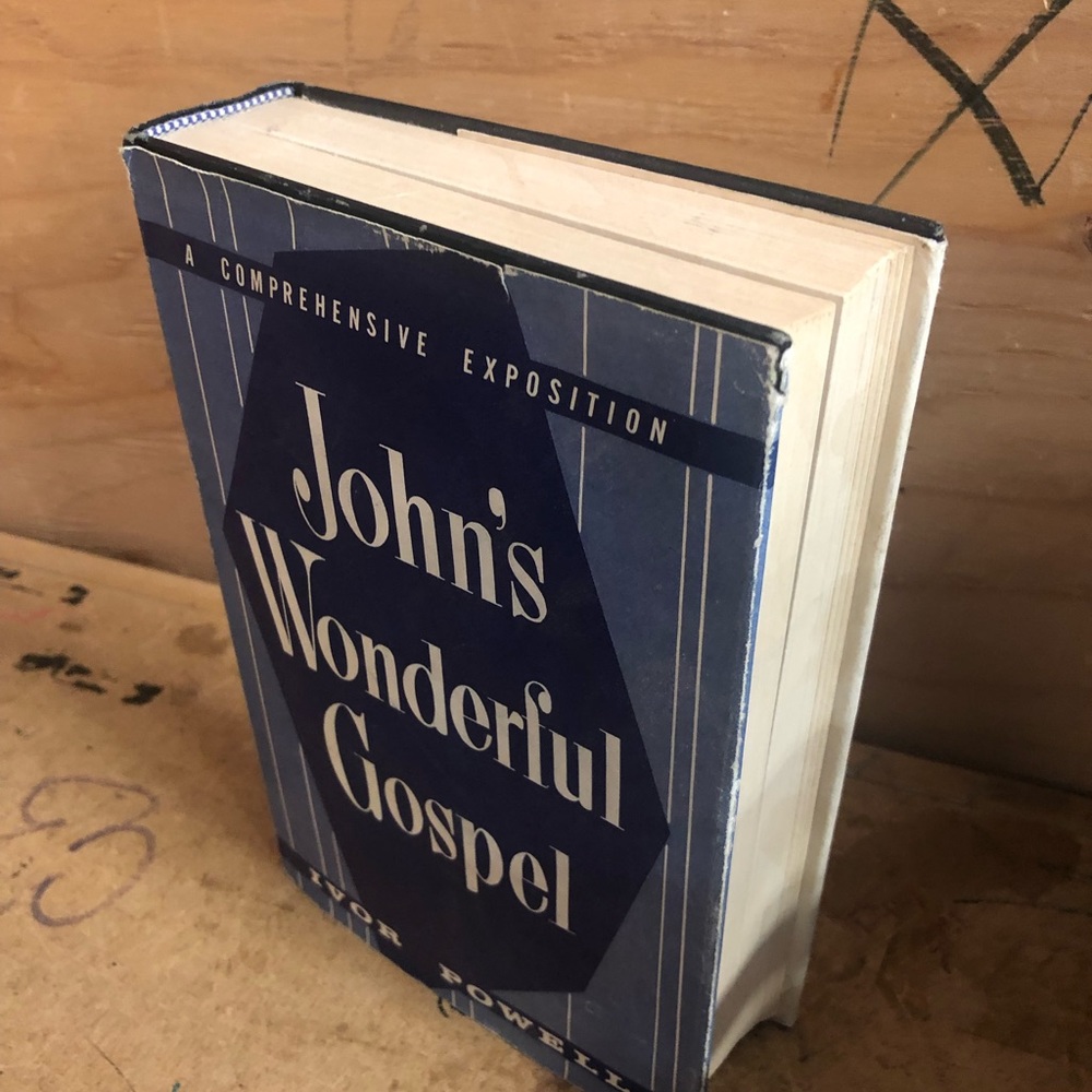 John's Wonderful Gospel Comprehensive Exposition Ivor Powell Signed Vintage 1962 - Picture 6 of 12